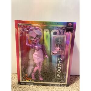 Rainbow High Lavender Lynn Fashion Doll Shadow High Purple 11" Accessories NEW